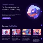 AI Course Website Design with Free VPS Web Hosting
