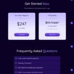 AI Course Website Design with Free VPS Web Hosting