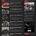 Bike Magazine Website Design with Free VPS Web Hosting