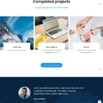 Digital Company Website Design with Free VPS Web Hosting