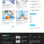 Health News Website Design with Free VPS Web Hosting (1)