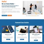 Advertising Agency Website Design with Free VPS Web Hosting