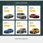 Auto Rental Website Design with Free VPS Web Hosting