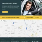 Auto Rental Website Design with Free VPS Web Hosting