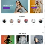 Brand Shop Website Design with Free VPS Web Hosting