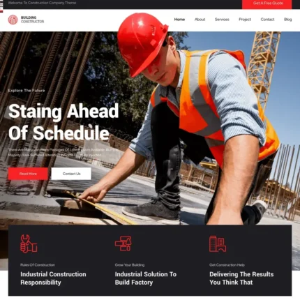 Building Constructor Website Design with Free VPS Web Hosting