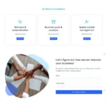 Business Advisors Website Design with Free VPS Web Hosting