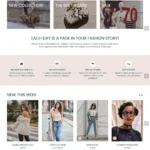 Clothing Shop Website Design with Free VPS Web Hosting