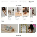 Clothing Store Website Design with Free VPS Web Hosting
