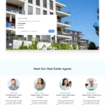 Commercial Real Estate Website Design with Free VPS Hosting
