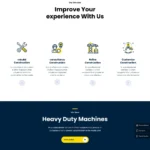 Construction Firm Website Design with Free VPS Web Hosting