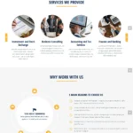 Corporate Firm Website Design with Free VPS Web Hosting