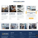 Corporate Firm Website Design with Free VPS Web Hosting