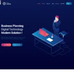 Digital Technology Website Design with Free VPS Web Hosting