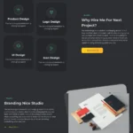Freelance Designer Website Design with Free VPS Web Hosting