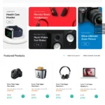 Gadget Store Website Design with Free VPS Web Hosting