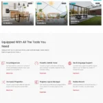 Real Estate Firm Website Design with Free VPS Web Hosting