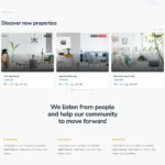 Real Estate Hub Website Design with Free VPS Web Hosting