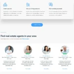 Real Estate Hub Website Design with Free VPS Web Hosting