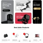 Tech Store Website Design with Free VPS Web Hosting