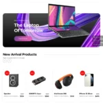 Tech Store Website Design with Free VPS Web Hosting