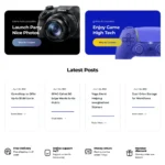 Tech Store Website Design with Free VPS Web Hosting