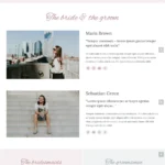 Wedding Ceremony Website Design with Free VPS Web Hosting