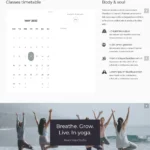 Yoga Studio Website Design with Free VPS Web Hosting