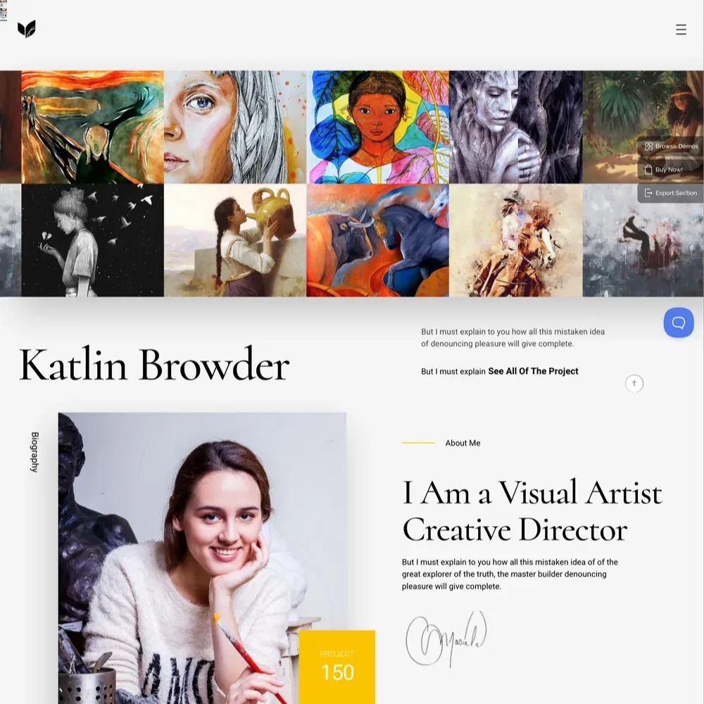 Artist Painter Website Design with Free VPS Web Hosting (1) Artist Painter Website Design with Free VPS Web Hosting