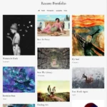 Artist Painter Website Design with Free VPS Web Hosting