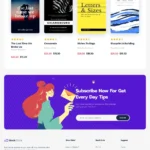 Bookshop Website Design with Free VPS Web Hosting