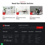 Classified Ad Website Design with Free Web Hosting