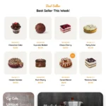 Confectionery Shop Website Design with Free VPS Web Hosting