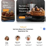 Confectionery Shop Website Design with Free VPS Web Hosting