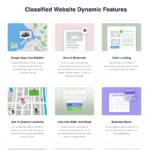Craigslist Classified Website Design with Free VPS Web Hosting