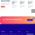 Crypto Website Design with Free VPS Web Hosting