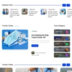 Medical Blog Website Design with Free VPS Web Hosting