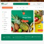 Natural Food Store Website Design with Free VPS Web Hosting