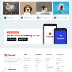 Pets Marketplace Website Design with Free Web Hosting