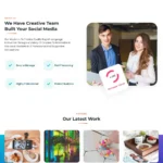 Social Agency Website Design with Free VPS Web Hosting