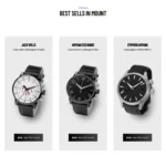 Watch Store Website Design with Free VPS Web Hosting