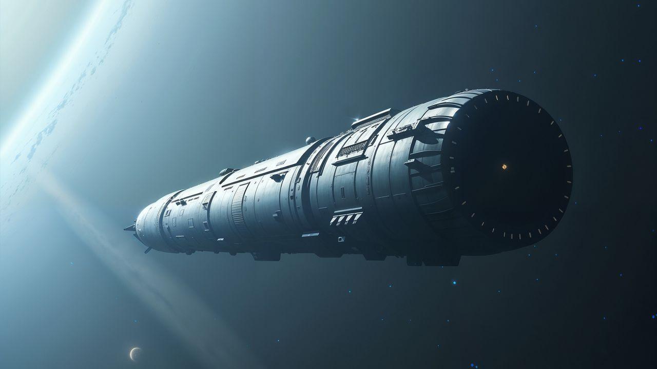 Proposed spacecraft could carry up to 2,400 people on a one-way trip to the nearest star system, Alpha Centauri