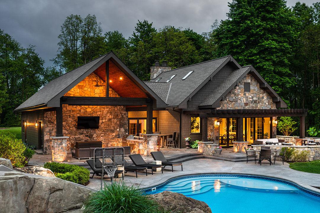 The House Plan Company | Backyard Luxury: What to look for in the Perfect Pool House Plan?