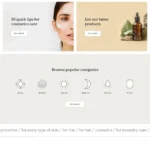 Cosmetics Website Design with Free Web Hosting (1)