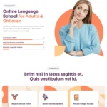 Language School Website Design with Free Web Hosting
