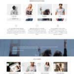 New Clothing Website Design with Free Web Hosting