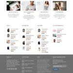 New Clothing Website Design with Free Web Hosting