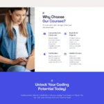 Online Course Website Design with Free Web Hosting