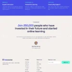 Online Course Website Design with Free Web Hosting