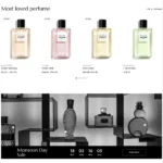 Perfume Website Design with Free Web Hosting